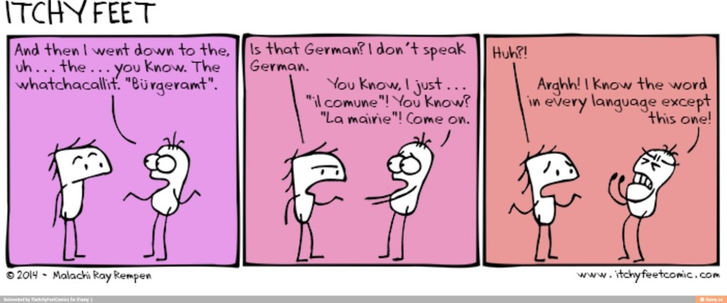 Uhmm… what’s it called… uh… dealing with Korean speaking&nbsp;paralysis